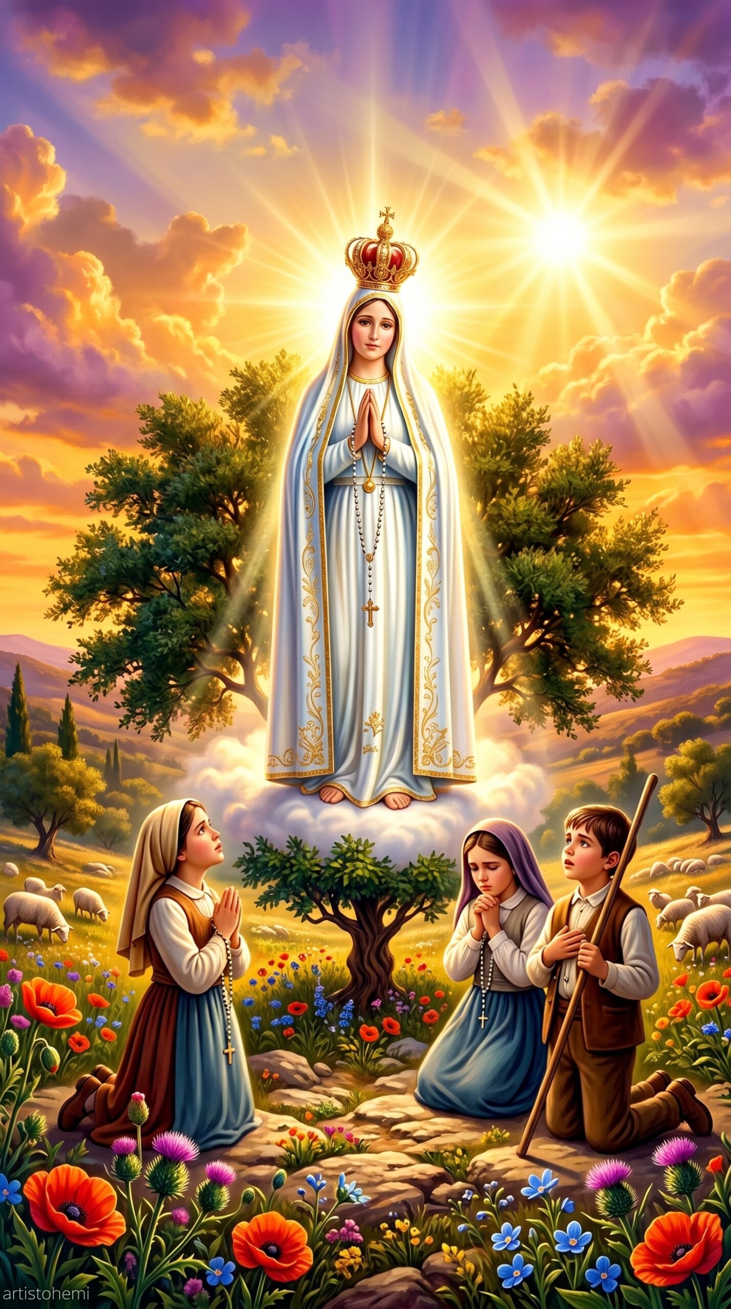 13 de Mayo Virgen de Fátima abre hoy la puerta del trabajo que tanto he esperado encontrar