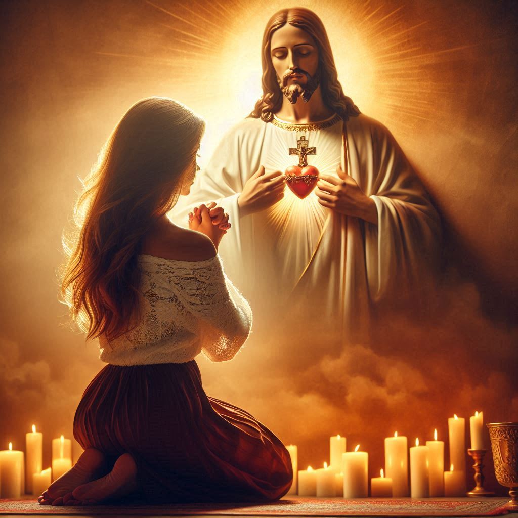 Oración al Sagrado Corazón de Jesús para la sanación emocional