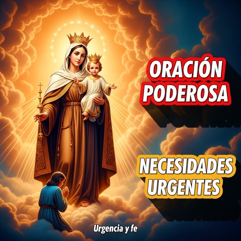 Hoy es el día de la virgen del Carmen reza esta poderosa oración para necesidades urgentes