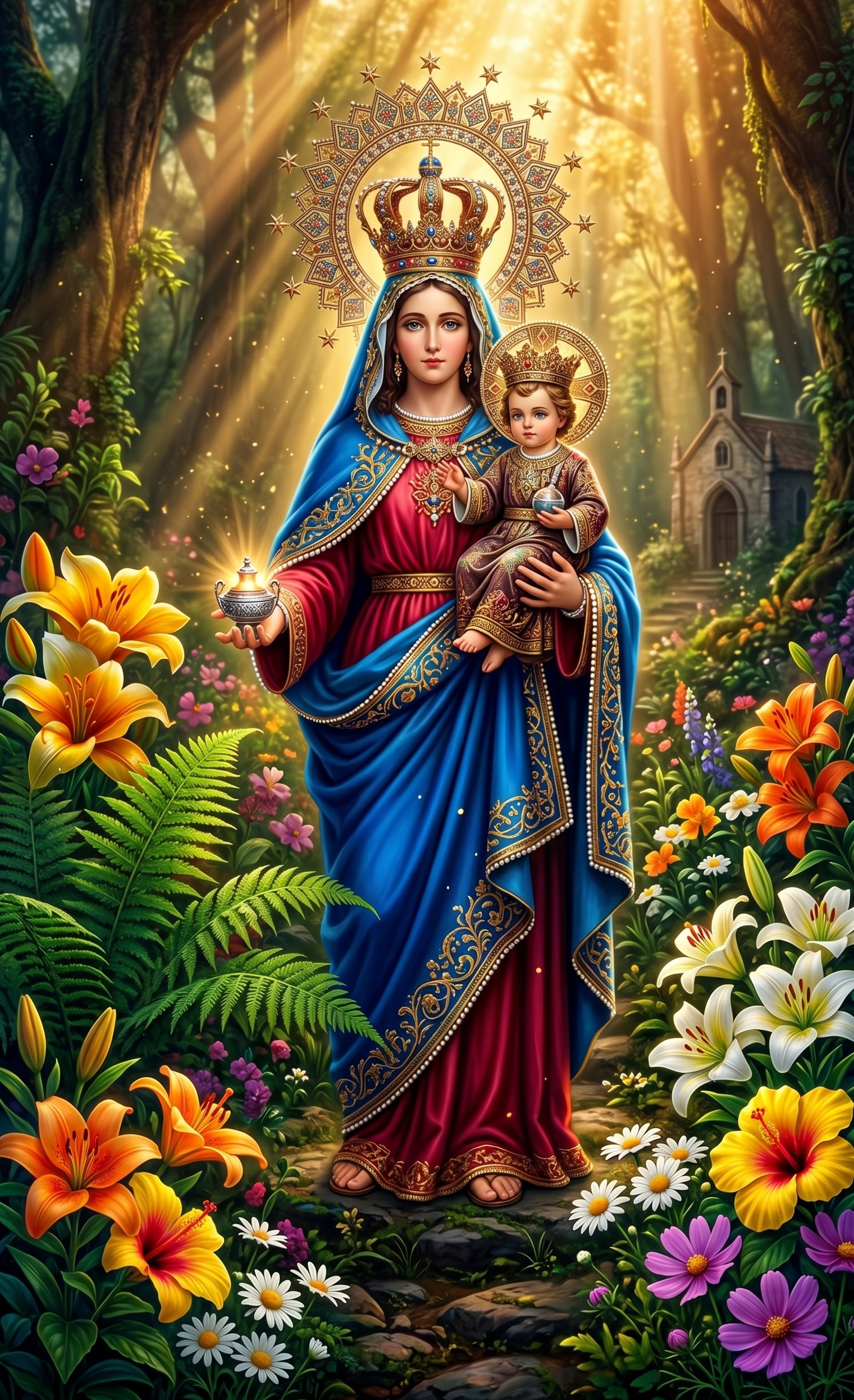 Milagro de Sanación Familiar Oración Urgente a la Virgen de los Remedios
