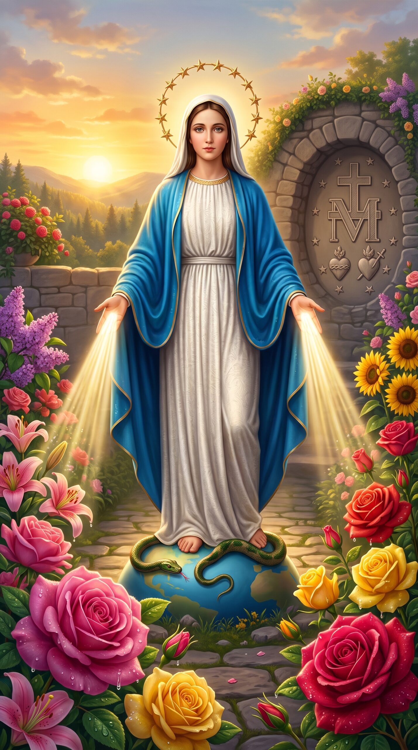 No dejes que la gracia del Carmen se apague - Oración de gratitud a la Medalla Milagrosa