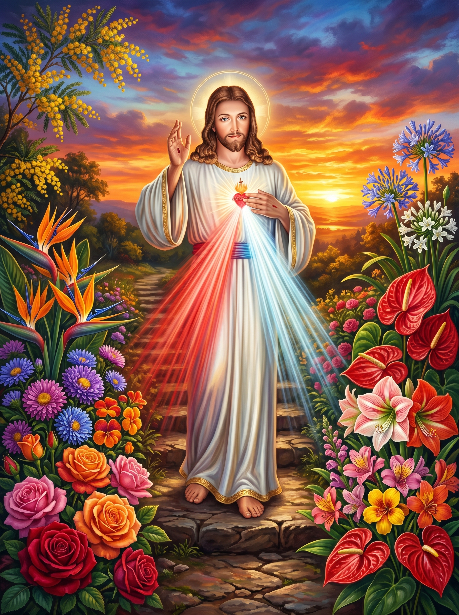 Oración a Jesús de la Divina Misericordia 3 de la Tarde Por la Familia, el Trabajo y los que Sufren