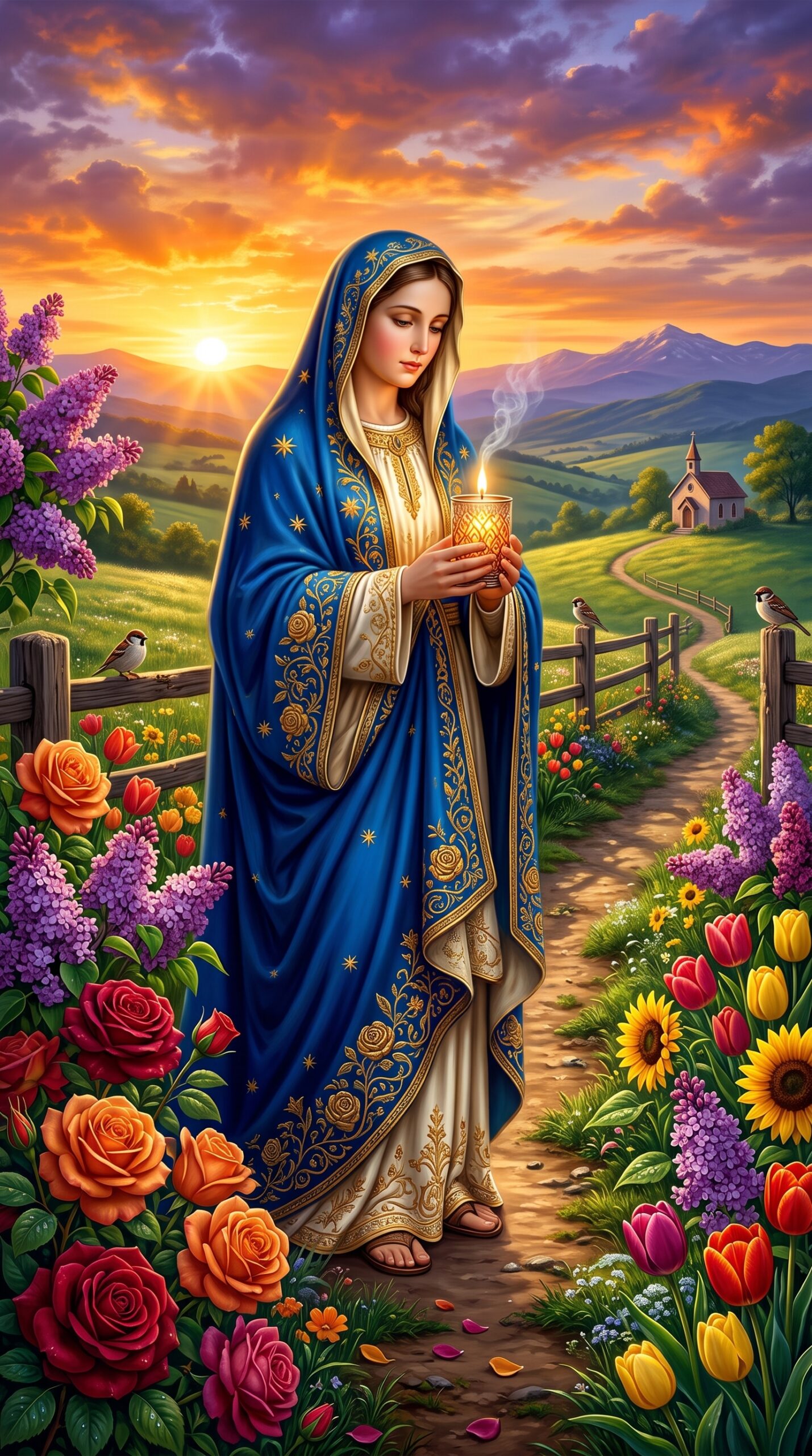 Oración a la Virgen de la Candelaria para Proteger a tu Familia en un Viaje de Verano