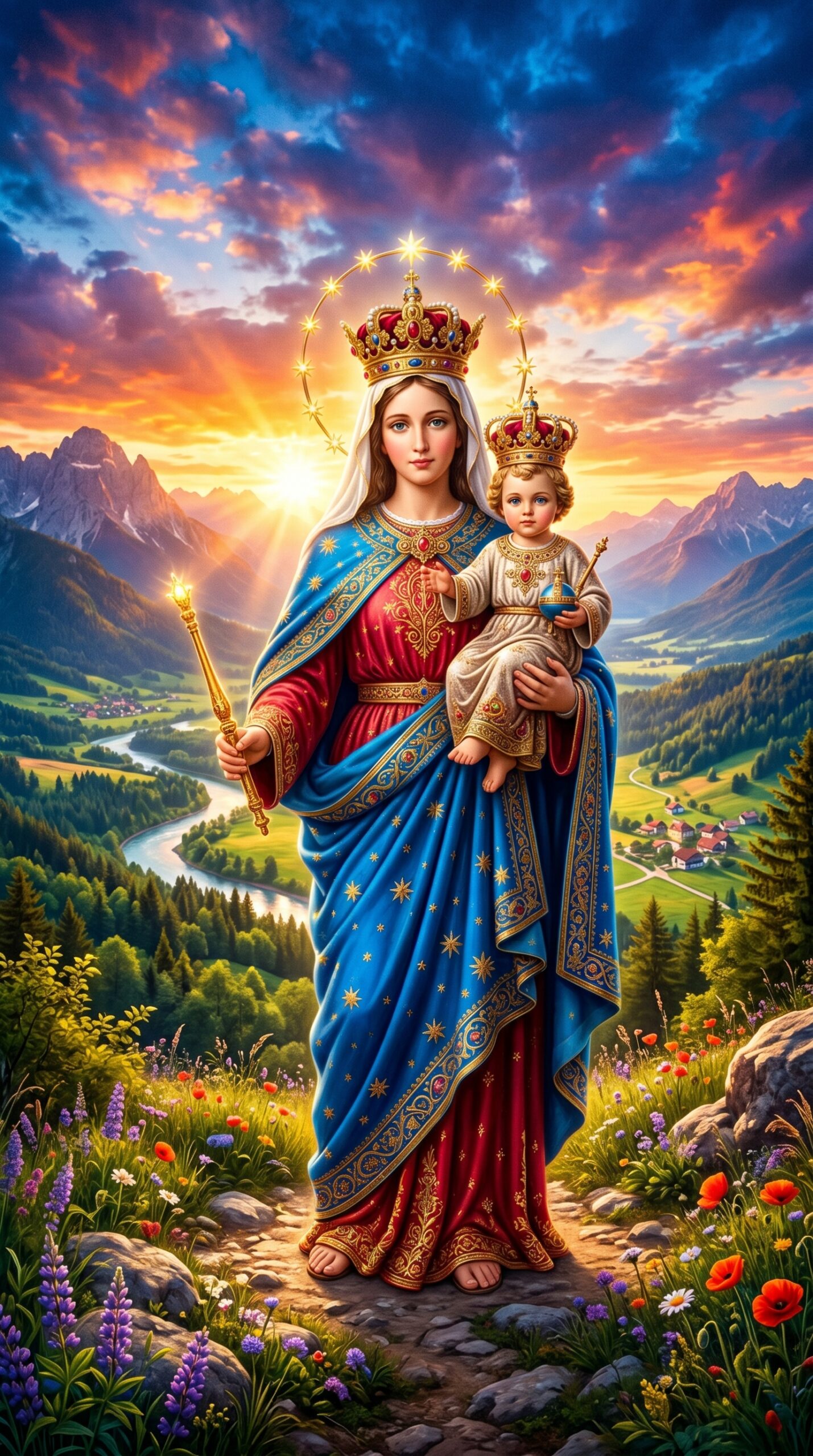 Oración de la mañana Hoy es el día de la Virgen María Auxiliadora Homenaje a María Auxiliadora