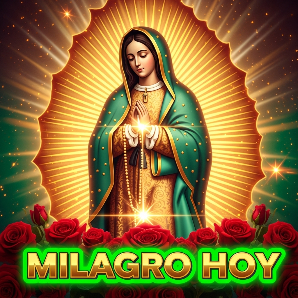 Tu milagro llega con esta súplica hoy a la Virgen de Guadalupe