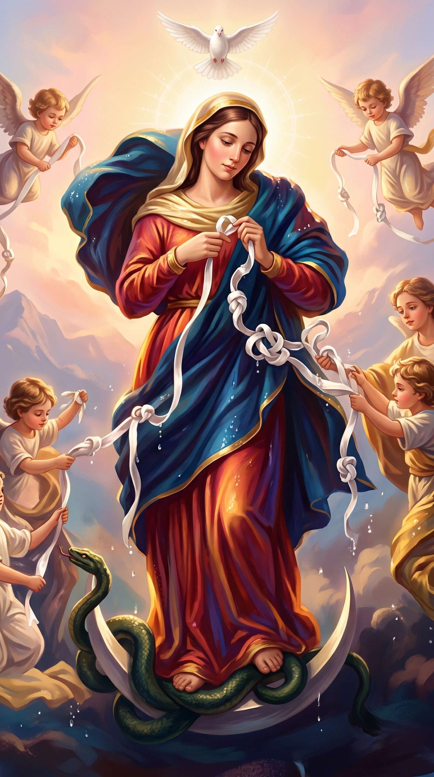 Virgen Desatanudos desata hoy lo que frena mi negocio Oración de este sábado que todo cambia
