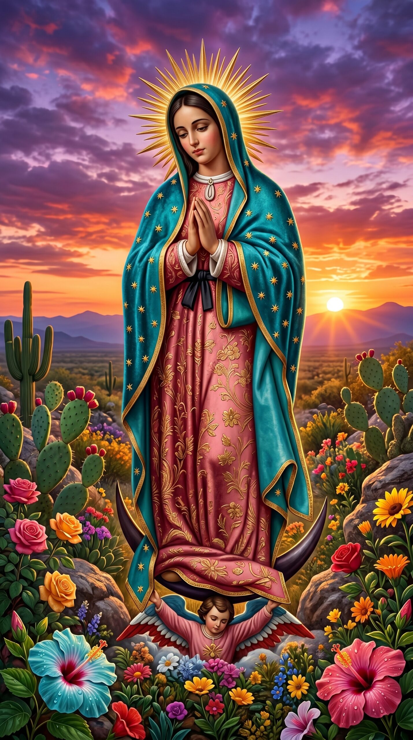 Virgen de Guadalupe el mes se acaba y no alcanza Multiplica hoy lo poco que me queda