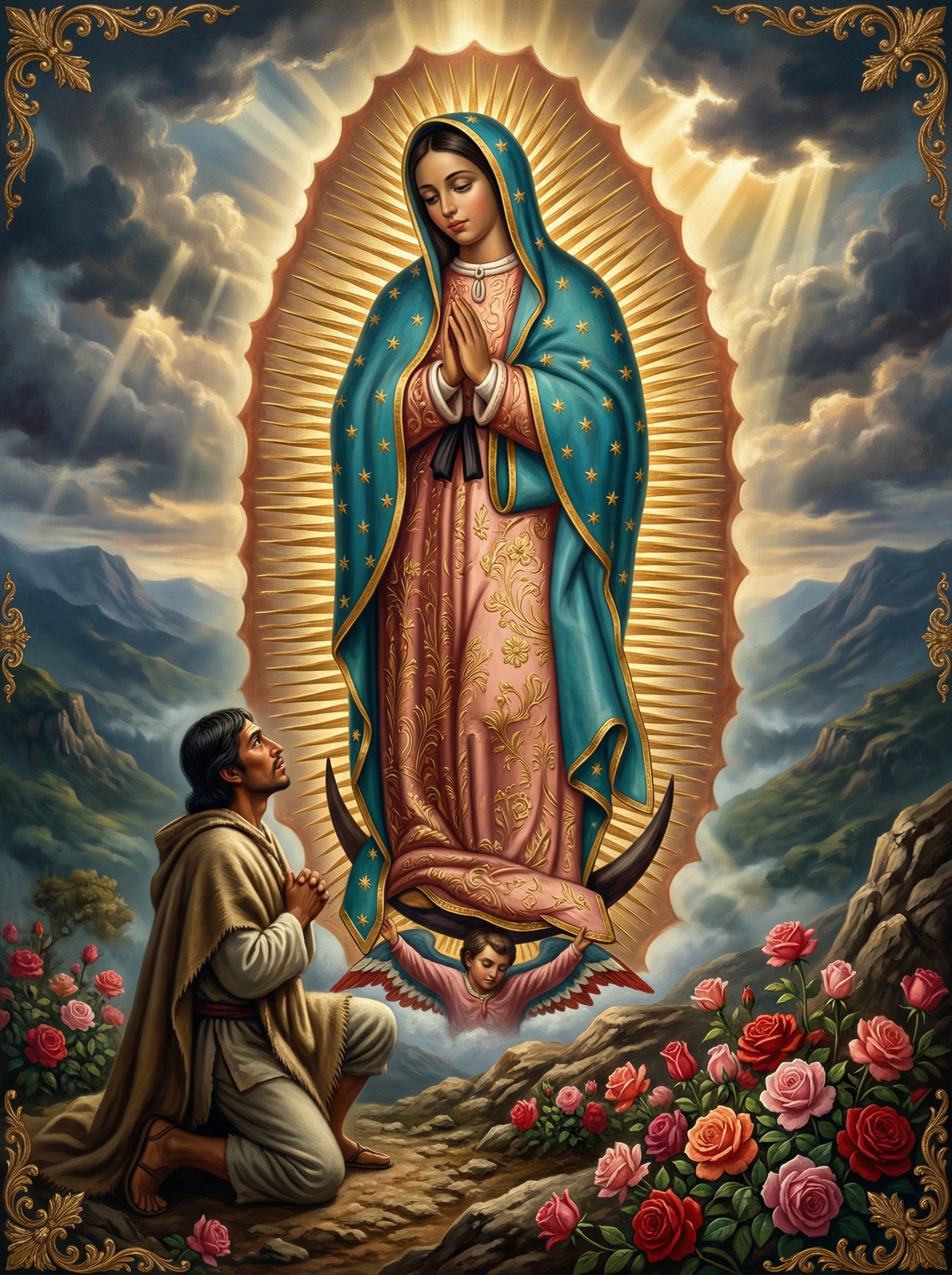 VirgenDeGuadalupe, OraciónCatólica, SemanaSanta, DomingoDeRamos, FeCristiana, OraciónDelDía,