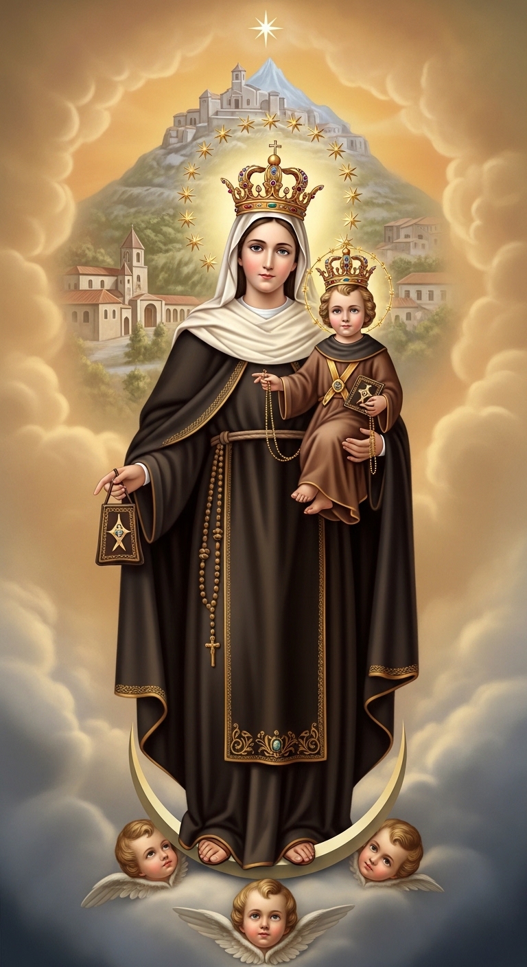 virgen del carmen oracion